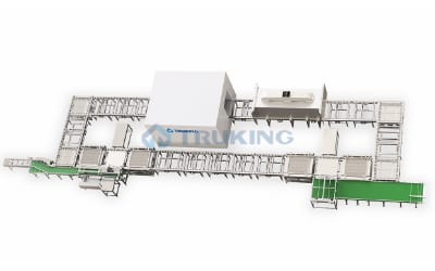 Automatic robot sterilization logistics system